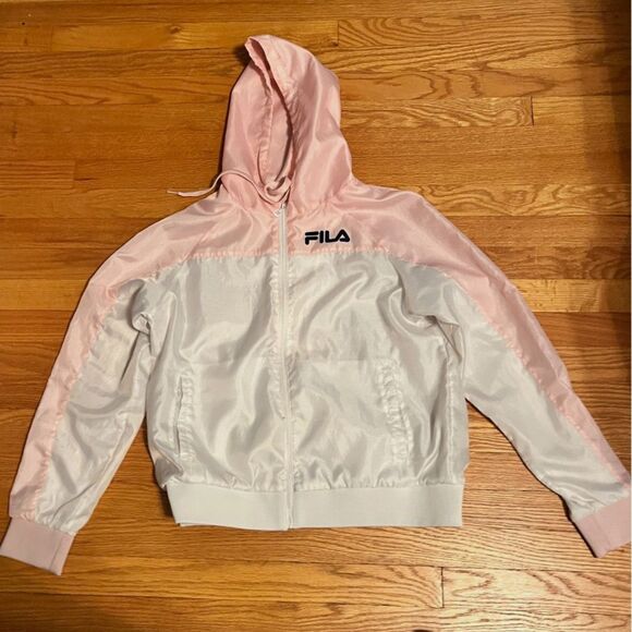FILA Jackets & Blazers - FILA Windbreaker Hoodie Women's Breeze. SZ L